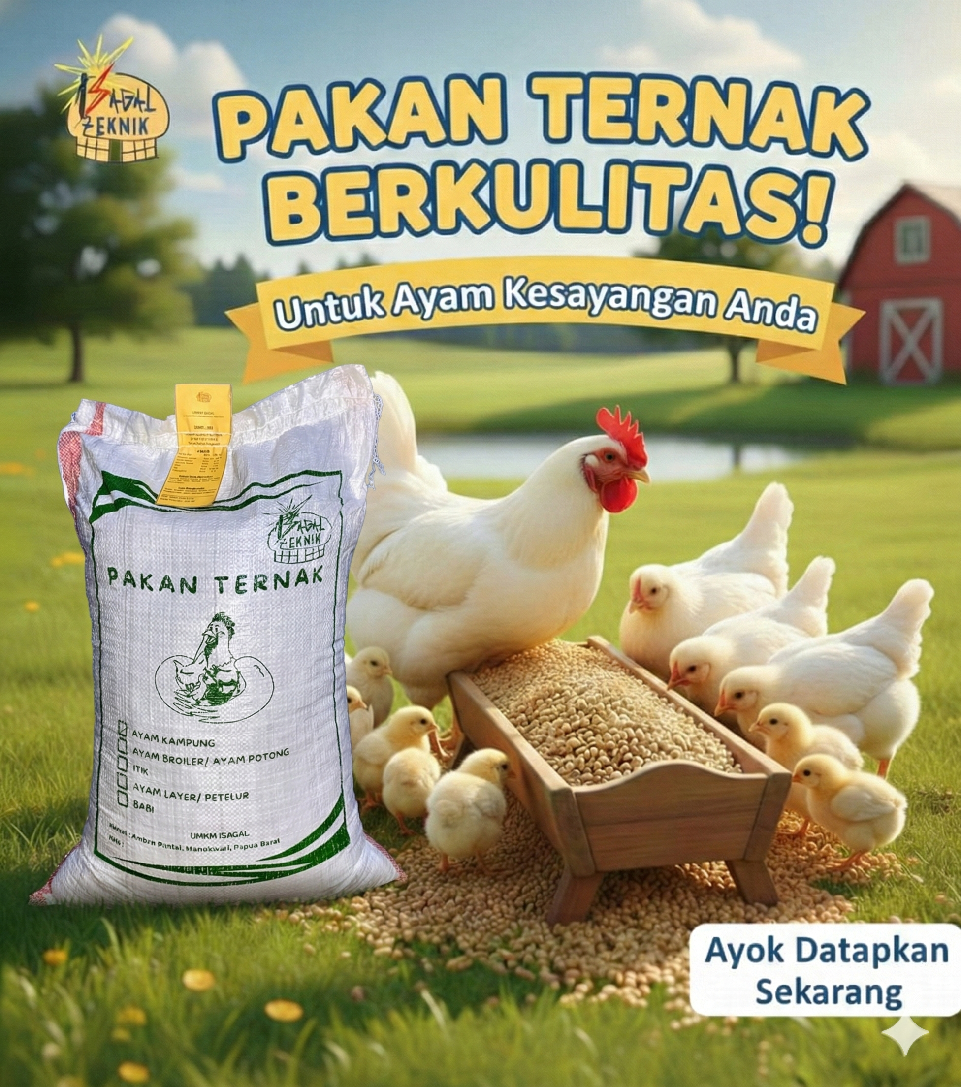 Pakan Ayam Potong