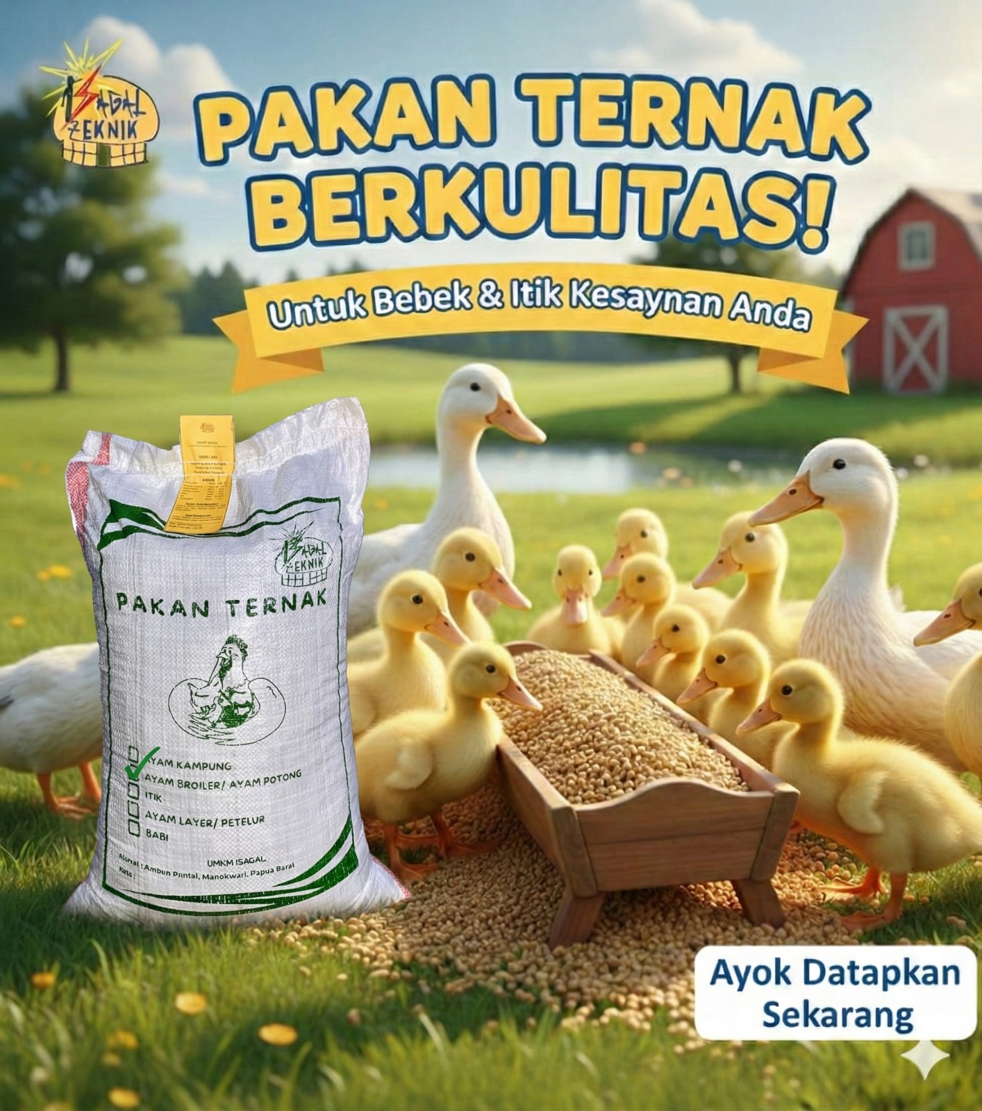 Pakan Bebek & Itik